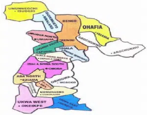 Obingwa Local Government Area (LGA) Map